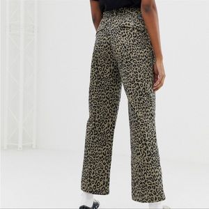 OBEY leopard pants. Brand new